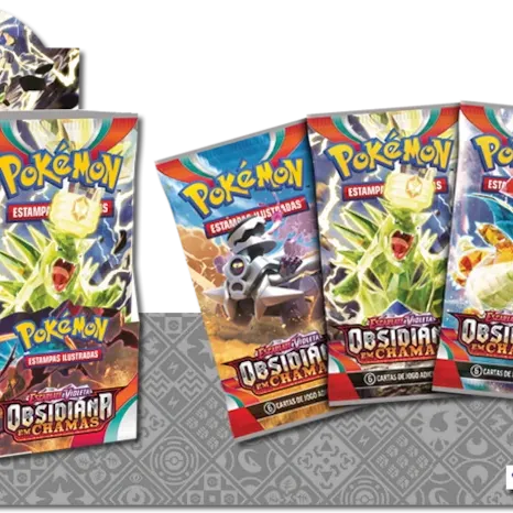 Pokémon - Escarlate e Violeta 03 - Obsidiana em Chamas - Booster Box