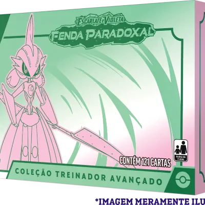Pokémon - Escarlate e Violeta 04 - Fenda Paradoxal - Coleção Treinador Avançado Valentia Férrea