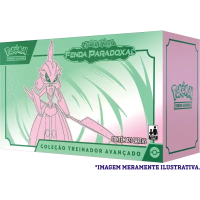 Pokémon - Escarlate e Violeta 04 - Fenda Paradoxal - Coleção Treinador Avançado Valentia Férrea