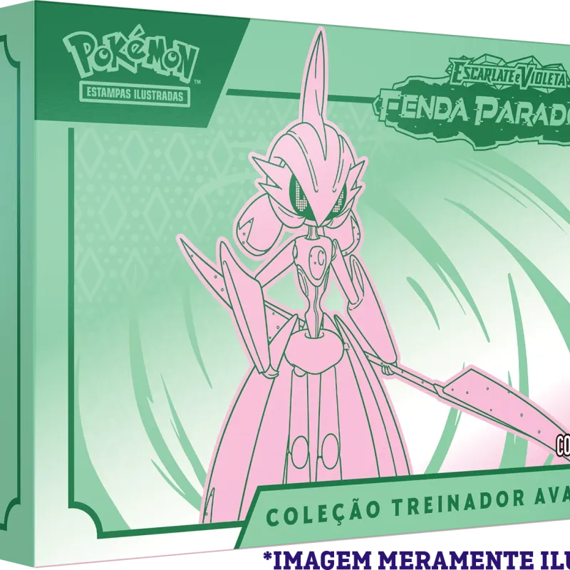Pokémon - Escarlate e Violeta 04 - Fenda Paradoxal - Coleção Treinador Avançado Valentia Férrea