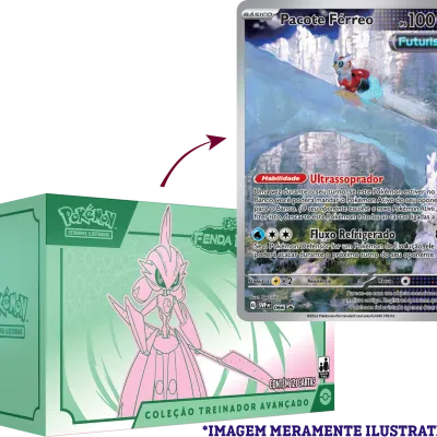 Pokémon - Escarlate e Violeta 04 - Fenda Paradoxal - Coleção Treinador Avançado Valentia Férrea