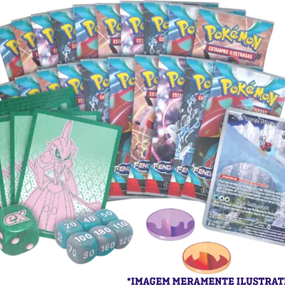 Pokémon - Escarlate e Violeta 04 - Fenda Paradoxal - Coleção Treinador Avançado Valentia Férrea