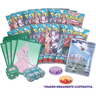 Pokémon - Escarlate e Violeta 04 - Fenda Paradoxal - Coleção Treinador Avançado Valentia Férrea