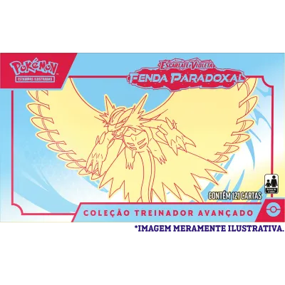Pokémon - Escarlate e Violeta 04 - Fenda Paradoxal - Coleção Treinador Avançado Lua Estrondo