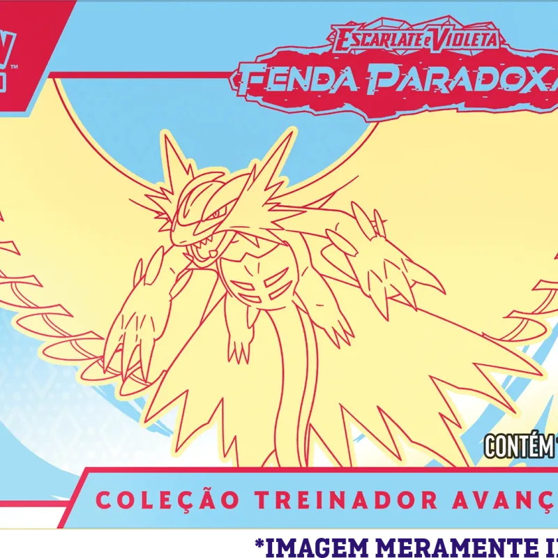 Pokémon - Escarlate e Violeta 04 - Fenda Paradoxal - Coleção Treinador Avançado Lua Estrondo