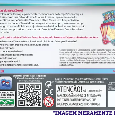 Pokémon - Escarlate e Violeta 04 - Fenda Paradoxal - Coleção Treinador Avançado Lua Estrondo