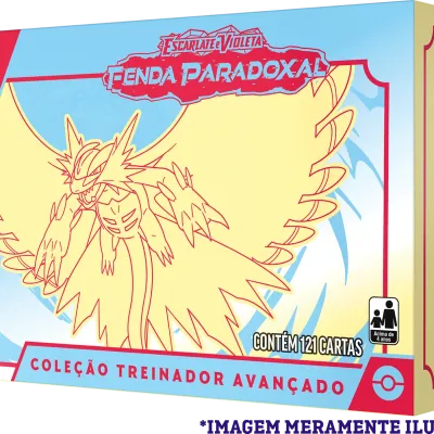 Pokémon - Escarlate e Violeta 04 - Fenda Paradoxal - Coleção Treinador Avançado Lua Estrondo