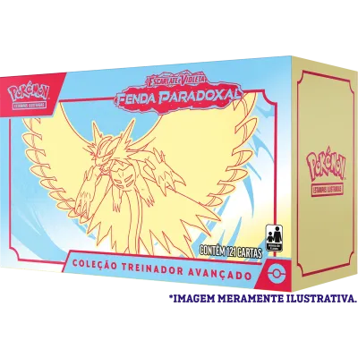 Pokémon - Escarlate e Violeta 04 - Fenda Paradoxal - Coleção Treinador Avançado Lua Estrondo