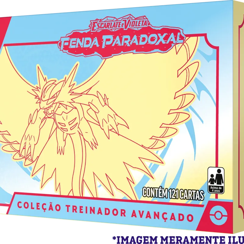 Pokémon - Escarlate e Violeta 04 - Fenda Paradoxal - Coleção Treinador Avançado Lua Estrondo