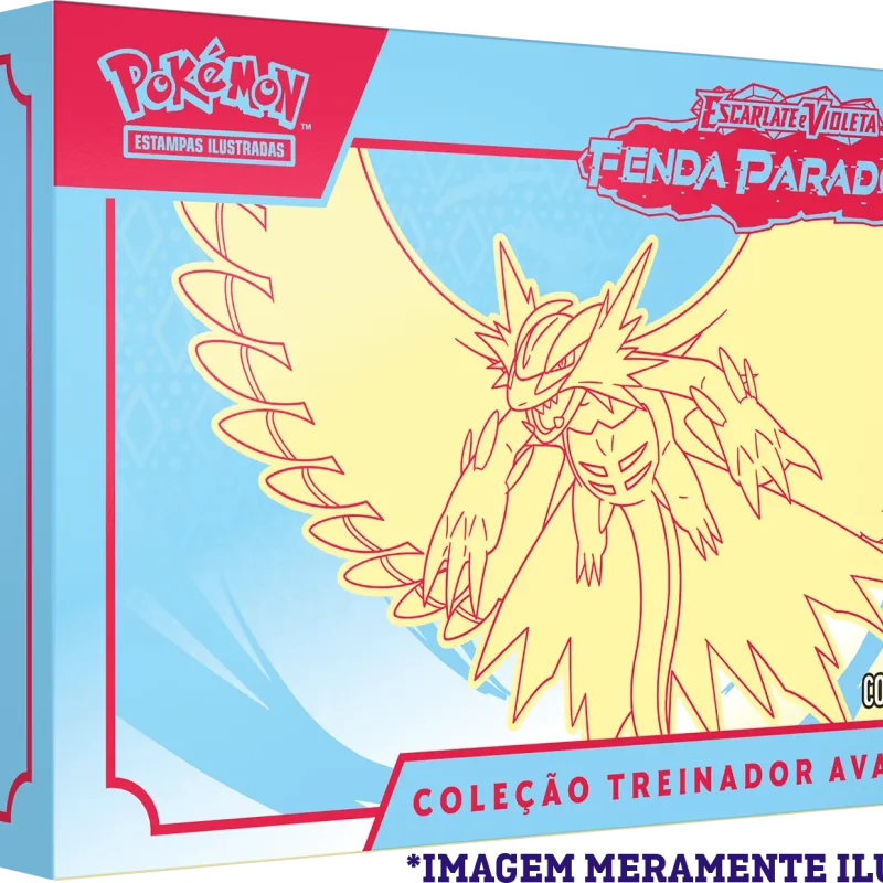Pokémon - Escarlate e Violeta 04 - Fenda Paradoxal - Coleção Treinador Avançado Lua Estrondo