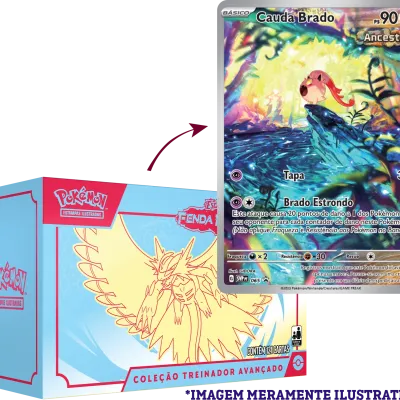 Pokémon - Escarlate e Violeta 04 - Fenda Paradoxal - Coleção Treinador Avançado Lua Estrondo