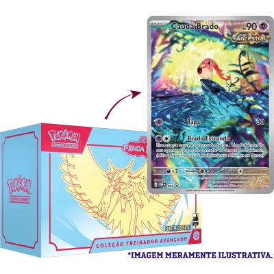 Pokémon - Escarlate e Violeta 04 - Fenda Paradoxal - Coleção Treinador Avançado Lua Estrondo