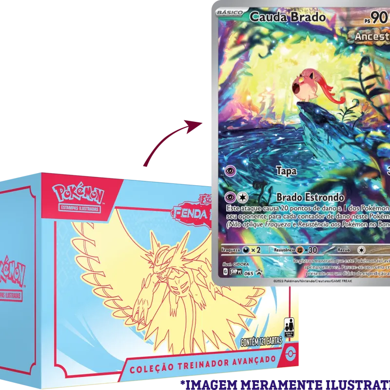 Pokémon - Escarlate e Violeta 04 - Fenda Paradoxal - Coleção Treinador Avançado Lua Estrondo