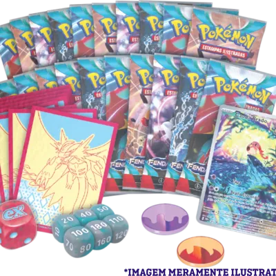 Pokémon - Escarlate e Violeta 04 - Fenda Paradoxal - Coleção Treinador Avançado Lua Estrondo