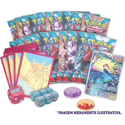 Pokémon - Escarlate e Violeta 04 - Fenda Paradoxal - Coleção Treinador Avançado Lua Estrondo