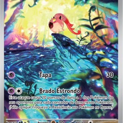 Pokémon - Escarlate e Violeta 04 - Fenda Paradoxal - Coleção Treinador Avançado Lua Estrondo