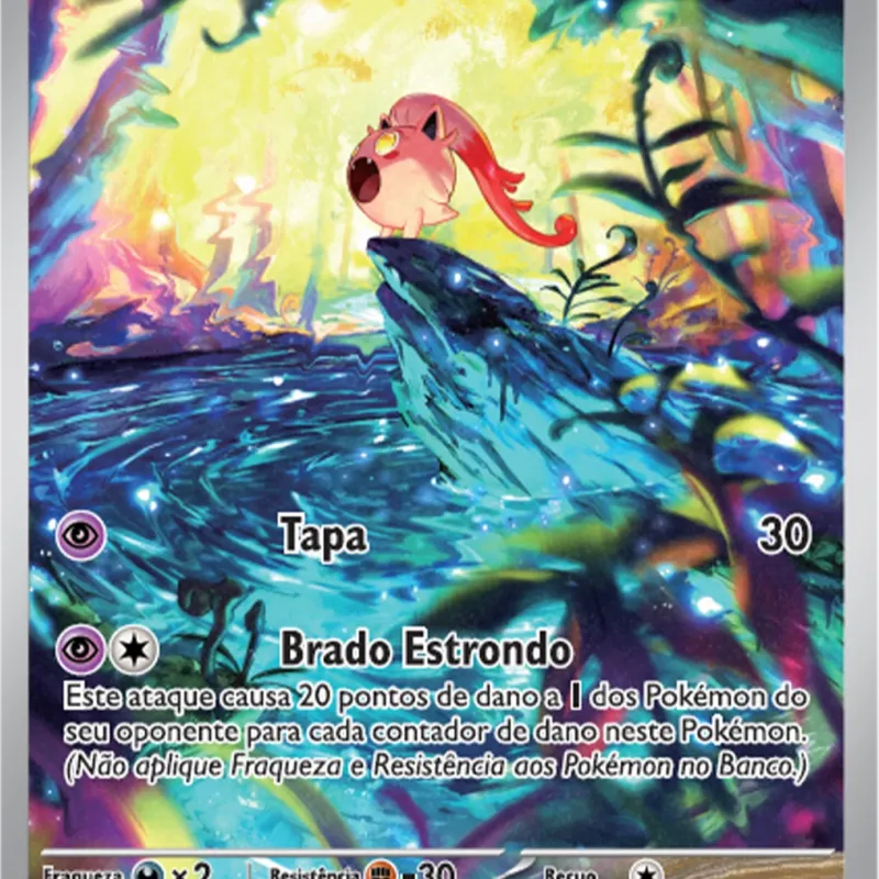 Pokémon - Escarlate e Violeta 04 - Fenda Paradoxal - Coleção Treinador Avançado Lua Estrondo