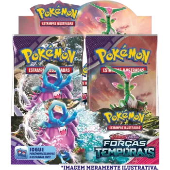 Pokémon - Escarlate e Violeta 05 - Forças Temporais - Booster Box