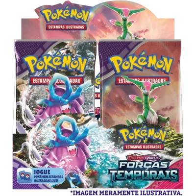 Pokémon - Escarlate e Violeta 05 - Forças Temporais - Booster Box