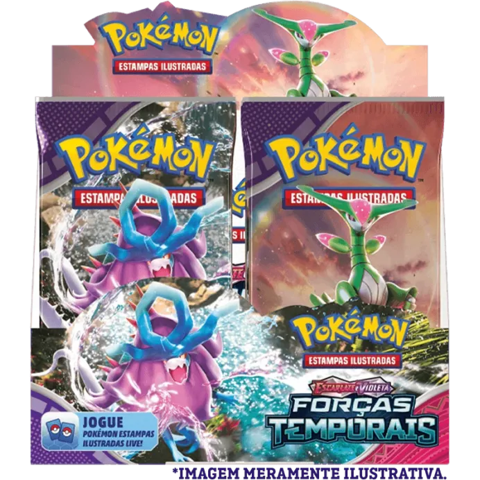 Pokémon - Escarlate e Violeta 05 - Forças Temporais - Booster Box