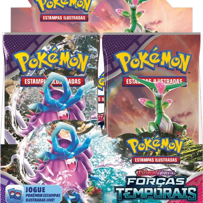 Pokémon - Escarlate e Violeta 05 - Forças Temporais - Booster Box