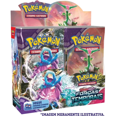 Pokémon - Escarlate e Violeta 05 - Forças Temporais - Booster Box