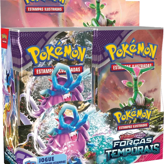 Pokémon - Escarlate e Violeta 05 - Forças Temporais - Booster Box