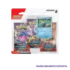 Pokémon - Escarlate e Violeta 05 - Forças Temporais - Blister com 3 booster + Carvanha