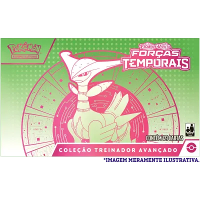 Pokémon - Escarlate e Violeta 05 - Forças Temporais - Coleção Treinador Avançado Espinhos Férreos