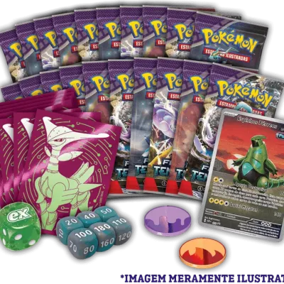 Pokémon - Escarlate e Violeta 05 - Forças Temporais - Coleção Treinador Avançado Espinhos Férreos