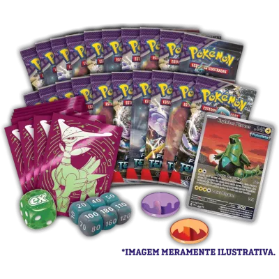 Pokémon - Escarlate e Violeta 05 - Forças Temporais - Coleção Treinador Avançado Espinhos Férreos