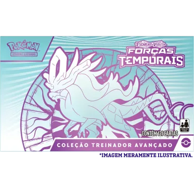 Pokémon - Escarlate e Violeta 05 - Forças Temporais - Coleção Treinador Avançado Juba Sopro