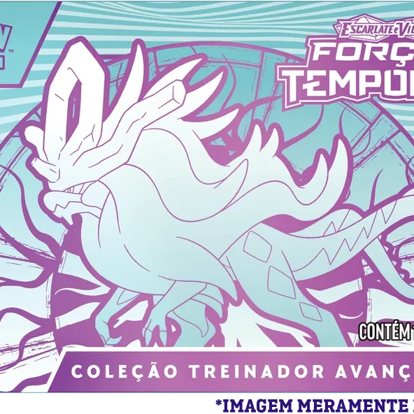 Pokémon - Escarlate e Violeta 05 - Forças Temporais - Coleção Treinador Avançado Juba Sopro