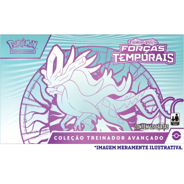 Pokémon - Escarlate e Violeta 05 - Forças Temporais - Coleção Treinador Avançado Juba Sopro