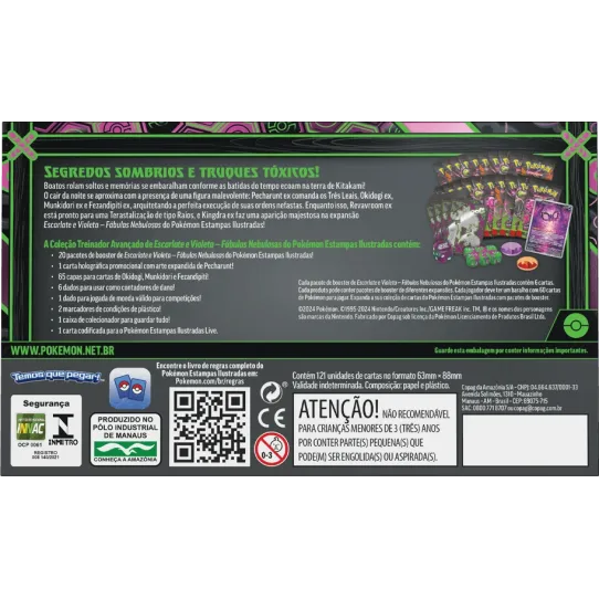 Pokémon - Escarlate e Violeta 06.5 - Fábulas Nebulosas - Coleção Treinador Avançado