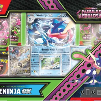 Pokémon - Escarlate e Violeta 06.5 - Fábulas Nebulosas - Coleção Especial Greninja EX
