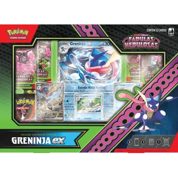 Pokémon - Escarlate e Violeta 06.5 - Fábulas Nebulosas - Coleção Especial Greninja EX