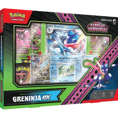 Pokémon - Escarlate e Violeta 06.5 - Fábulas Nebulosas - Coleção Especial Greninja EX