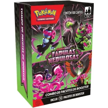 Pokémon - Escarlate e Violeta 06.5 - Fábulas Nebulosas - Combo de Booster