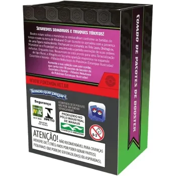 Pokémon - Escarlate e Violeta 06.5 - Fábulas Nebulosas - Combo de Booster