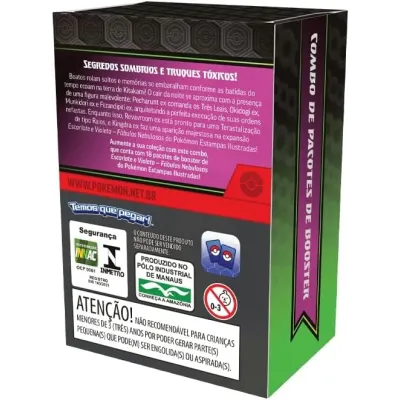 Pokémon - Escarlate e Violeta 06.5 - Fábulas Nebulosas - Combo de Booster