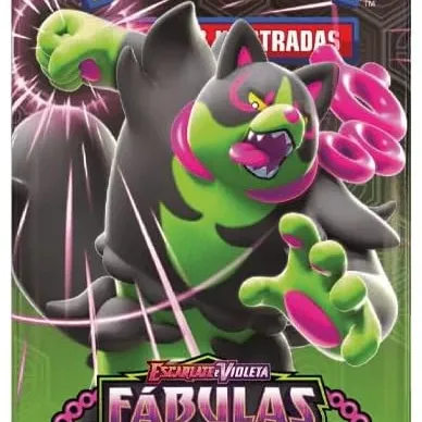 Pokémon - Escarlate e Violeta 06.5 - Fábulas Nebulosas - Combo de Booster Pokémon - Escarlate e Violeta 06.5 - Fábulas Nebulosas - Combo de Booster