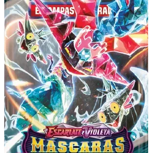 Pokémon - Escarlate e Violeta 06 - Máscaras do Crepúsculo - Booster