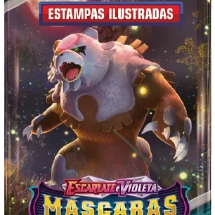 Pokémon - Escarlate e Violeta 06 - Máscaras do Crepúsculo - Booster Pokémon - Escarlate e Violeta 06 - Máscaras do Crepúsculo - Booster