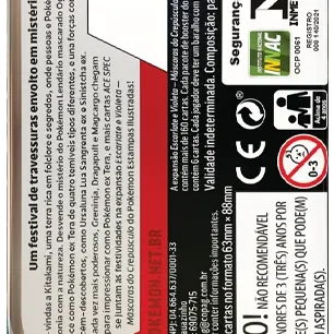 Pokémon - Escarlate e Violeta 06 - Máscaras do Crepúsculo - Booster Pokémon - Escarlate e Violeta 06 - Máscaras do Crepúsculo - Booster