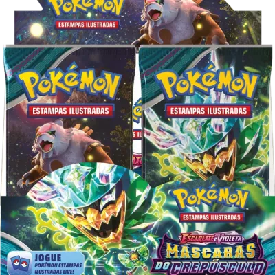 Pokémon - Escarlate e Violeta 06 - Máscaras do Crepúsculo - Booster Box
