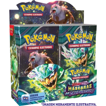 Pokémon - Escarlate e Violeta 06 - Máscaras do Crepúsculo - Booster Box