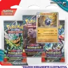 Pokémon - Escarlate e Violeta 06 - Máscaras do Crepúsculo - Blister com 3 booster + Pupitar