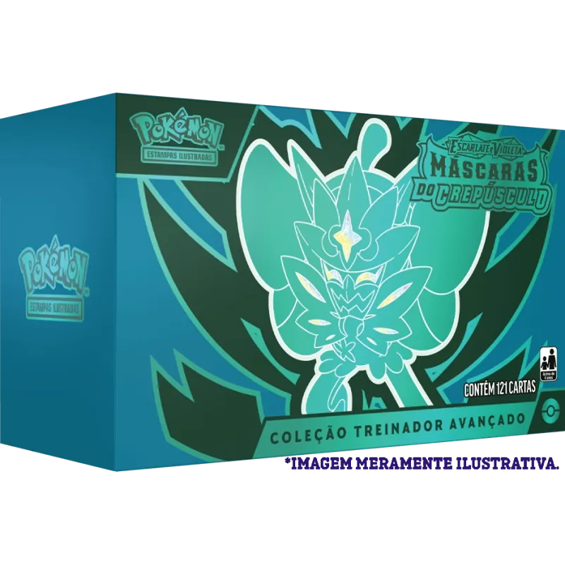 Pokémon - Escarlate e Violeta 06 - Máscaras do Crepúsculo - Coleção Treinador Avançado