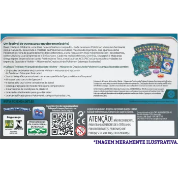 Pokémon - Escarlate e Violeta 06 - Máscaras do Crepúsculo - Coleção Treinador Avançado